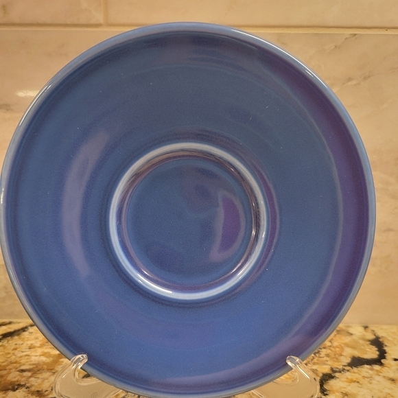 Fiestaware Other - Fiesta Jumbo Saucer By Homer Laughlin China RETIRED Sapphire